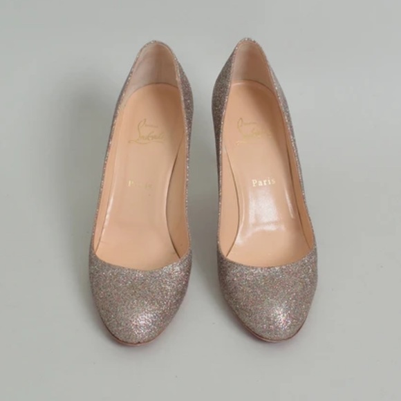 COPY - Christian Louboutin Glitter Round Toe Pump - Picture 6 of 6